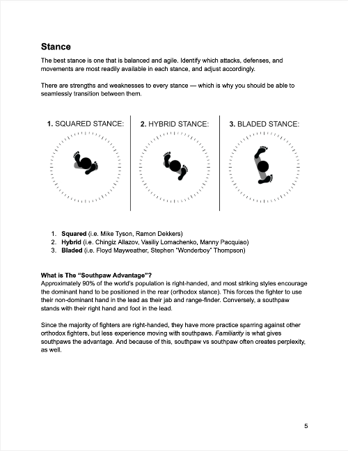 The Ring Generalship and Spiral Footwork Theory & Guidebook